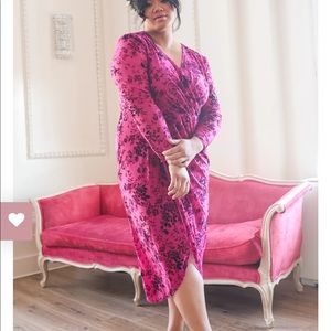 NWT Ivy City Lovestruck Dress pink XXL